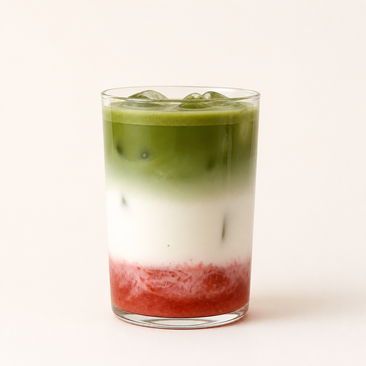 Strawberry Iced Matcha