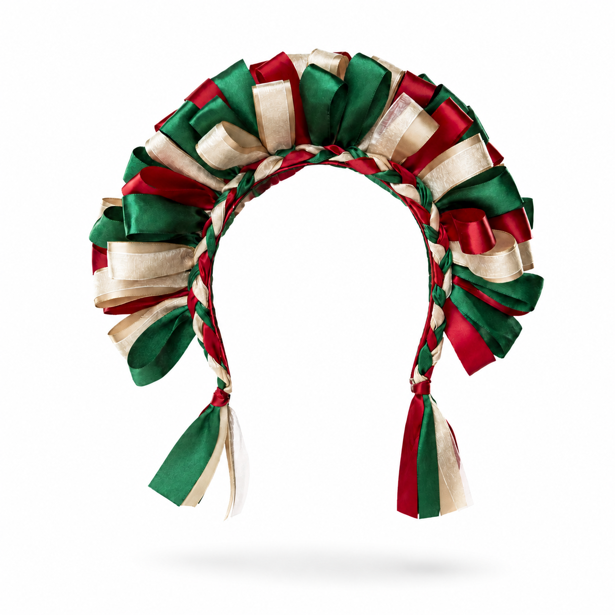 Viva Mexico Ribbon Crown Headpiece