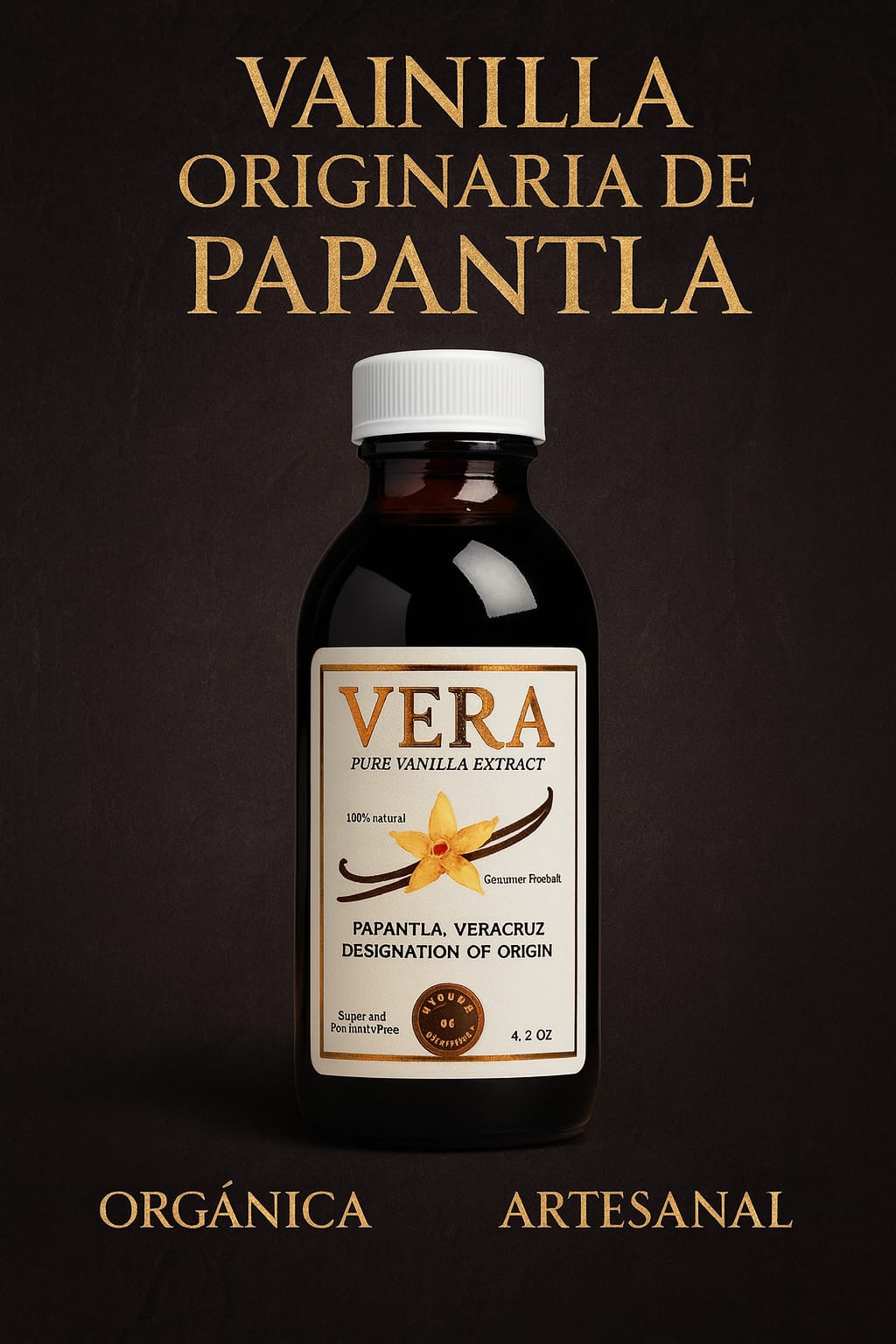 Pure Vanilla Extract from Veracruz Mexico - Vera