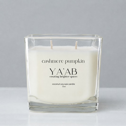 YA'AB Scented Candle - Cashmere Pumpkin - primary