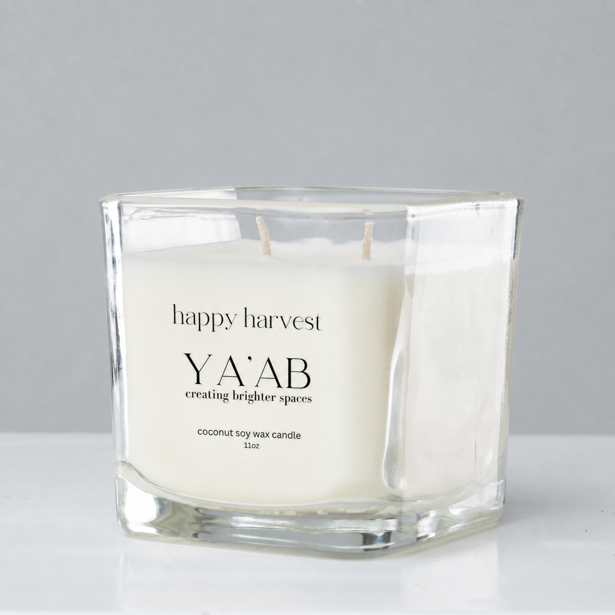 YA'AB Scented Candle - Happy Harvest - angle