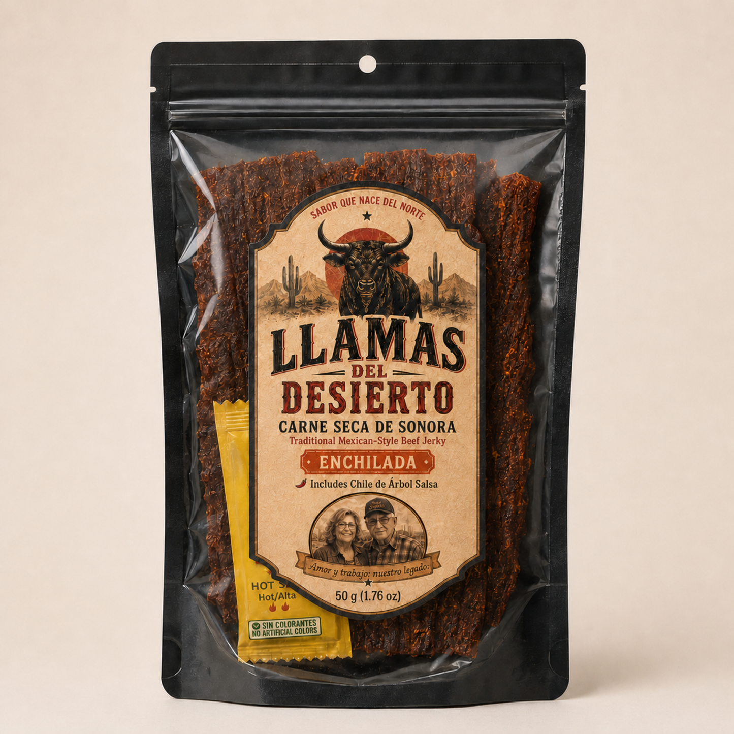 Llamas del Desierto | Carne Seca de Sonora