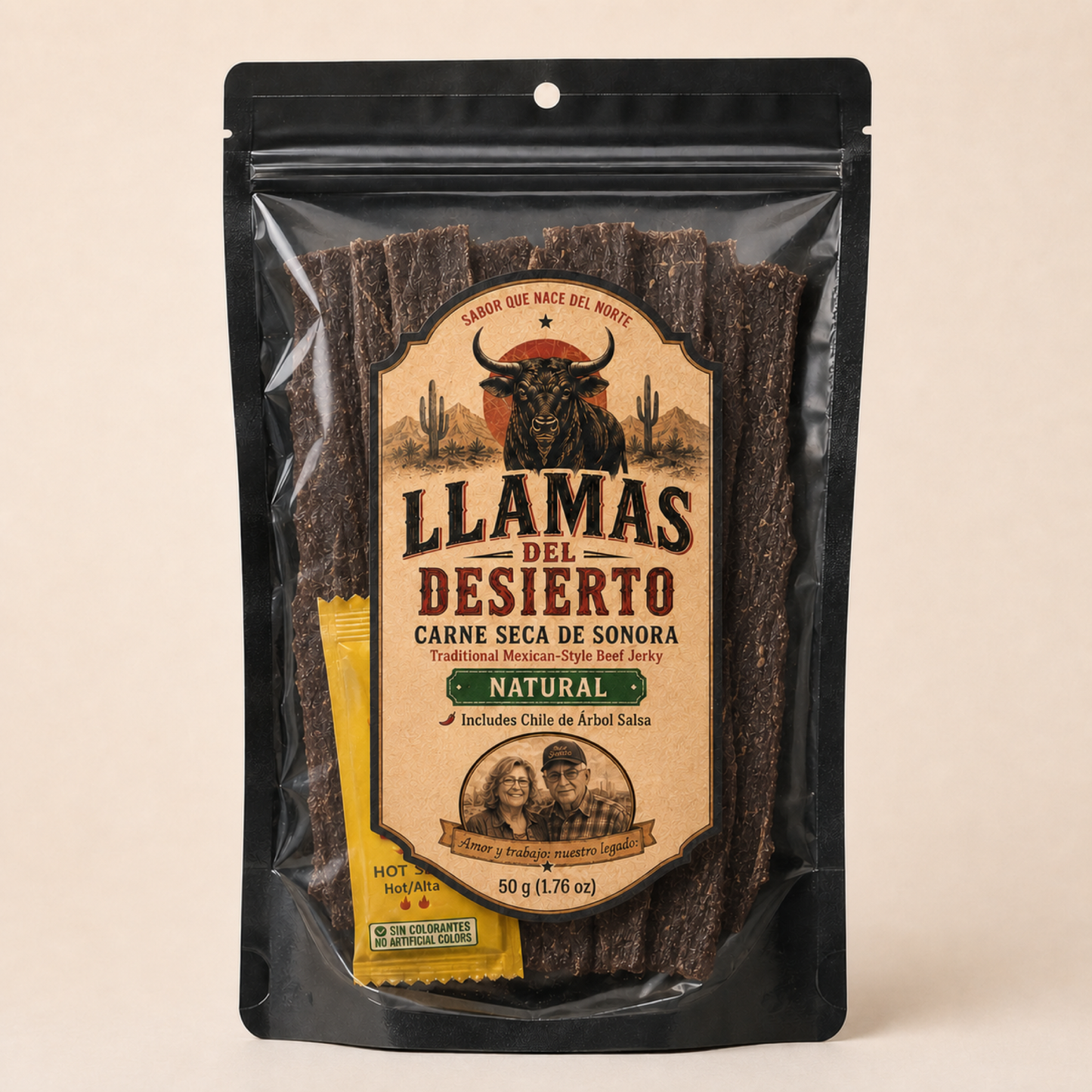 Llamas del Desierto | Carne Seca de Sonora