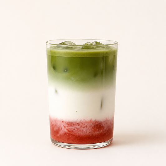 Strawberry Iced Matcha